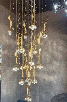 Long High Ceilings Chandeliers For Decoration Space