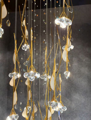 Long High Ceilings Chandeliers For Decoration Space