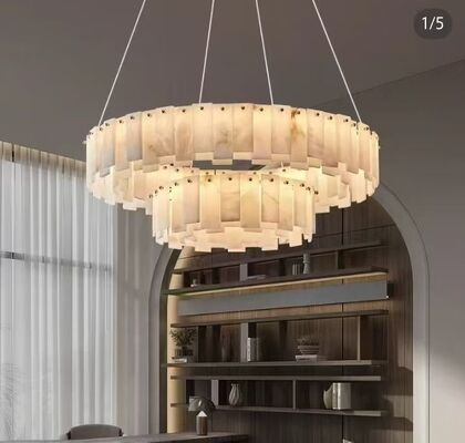 Custom Multi-Tier Crystal Ribbon Chandelier Modern European Art Decoration Banquet Hall Light Fixture