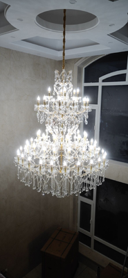 Customized Crystal Ribbon Art Chandelier for Banquet Halls Clubhouses Hotel Decor