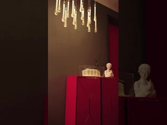 Водяная капля кристаллическая люстра