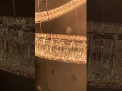 современное потолочное освещение приведенное Dimmable хрустальной люстры 5-30m2