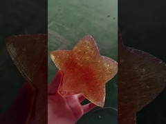 Античная стеклянная звезда Луна Звезда люстра Спальная кровать лампа