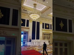 Кристальная люстра жилая лампа дуплексная лестничная лампа для современной атмосферы