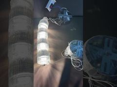 Нестандартные инженерные нестандартные светильники Большой хрустальный банкетный зал Полый листовой светильник