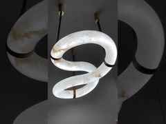 Хрустальная люстра-подвес со стеклянным динамиком в лобби отеля, баре, коридоре, клубе KTV, креативная люстра
