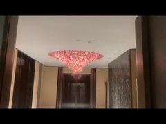 Французский стиль, легкая роскошь, ретро, хрустальная лампа, основные и гостевые залы, большая люстра