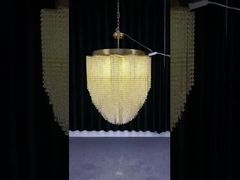 Индивидуальный проект Декорация интерьера Отель Вилла Дом Магазин Керамический подвесной светильник с листьями гинкго
