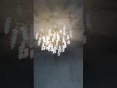 Пристальный взгляд: креативный керамический потолочный светильник-люстра в виде листа гинкго с регулируемым подвесным проводом