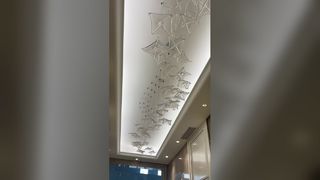 Современный роскошный светодиодный подвесной светильник для гостиной, светодиодный декор, люстры, подвесной светильник, простая подвеска в виде бабочки