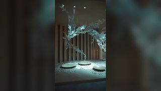 Изготовленные на заказ люстры Цветная хрустальная люстра Искусство и выражение света и тени