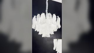 Современная потолочная хрустальная люстра стильная и роскошная для домашнего украшения