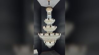 Роскошные большие люстры для высококлассного интерьера