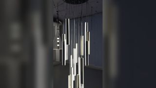 Потолочного освещения цветка СИД OEM доказательство носки яркости стеклянного мягкое