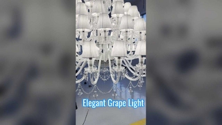 Роскошный подвесной светильник Grape из медного алебастра