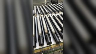 Роскошная люстра из золотого стеклянного листа