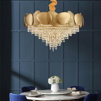 Шкентель D60*H40cm E14 роскошный освещает большую круглую хрустальную люстру 4000K
