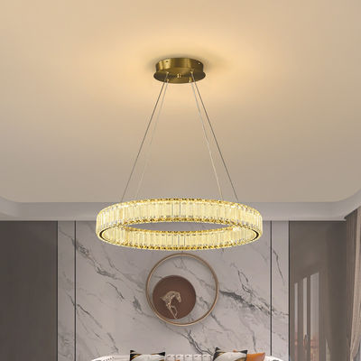 Кольца люстры 90W 315W 3 кольца Dimmable свет Кристл современного привесной