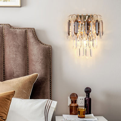 света стены Sconces K9 стены 22*28cm современные стеклянные приведенные Кристл