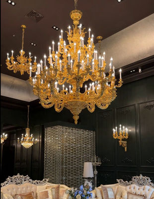 Гостиницы Luxury Golden Extra Large Люстры для высоких потолков