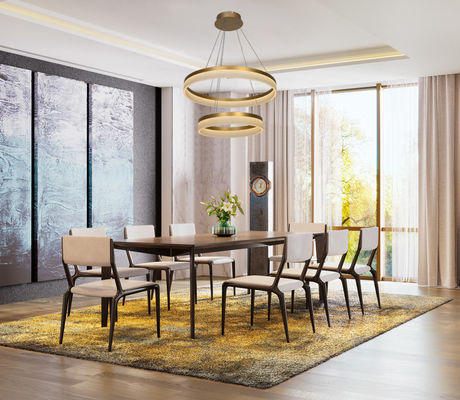 Энергосберегающая гостиная спальня акриловый потолок люстра 84w Led Ring Pendant Lamp