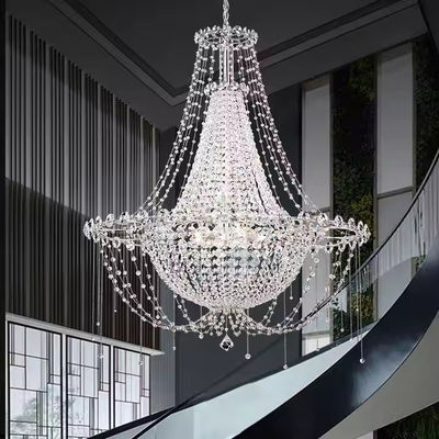 Италия K9 Главная спальня Luxury Crystal Light Villa Living Duplex Staircase Princess Выставочный зал