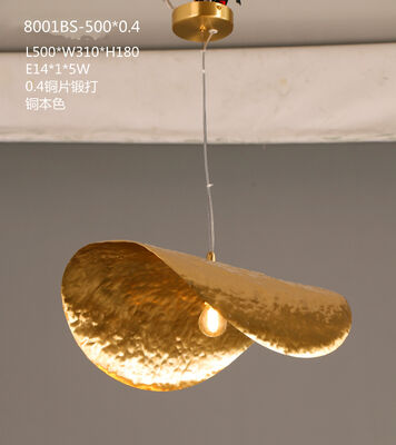 Металлическая подвесная потолочная лампа Домашнее убранство Шампань круглые люстры Подвесные огни для гостиной